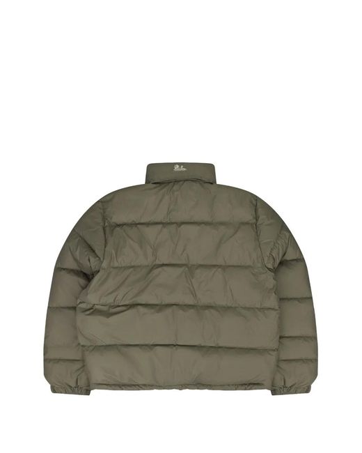 Aimé Leon Dore Green Quilted Down Puffer Jacket for men