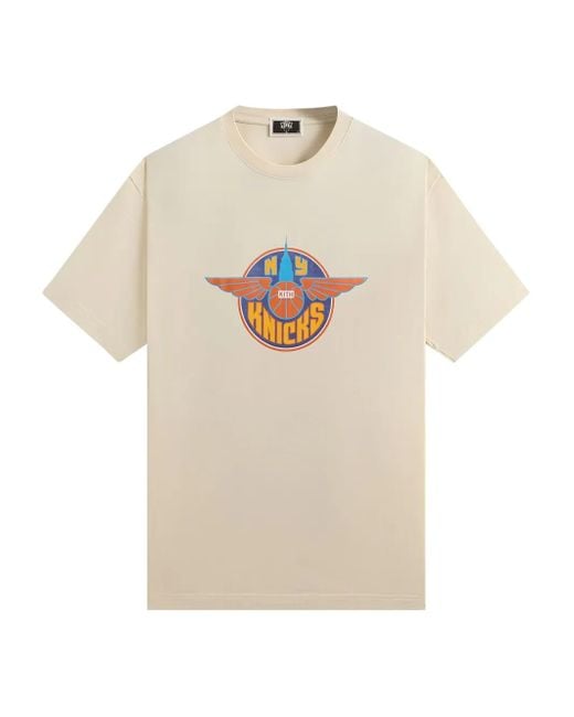 Kith White New York Knicks Wingman T-Shirt for men