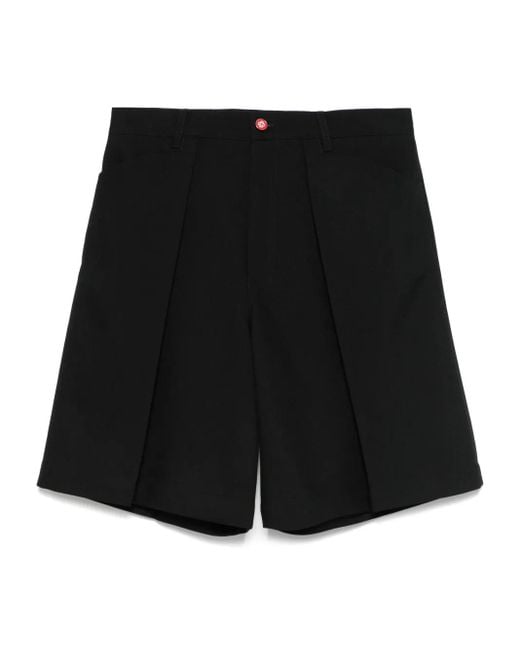 Casablanca Black Chicano Pleated Shorts for men