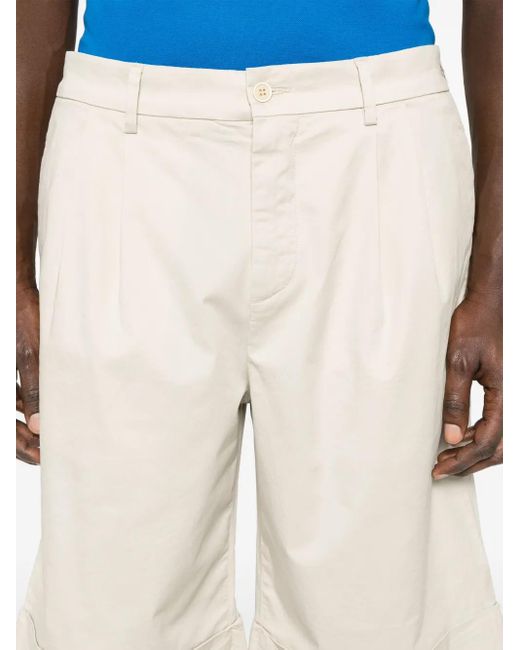 Barena White Scandola Shorts for men