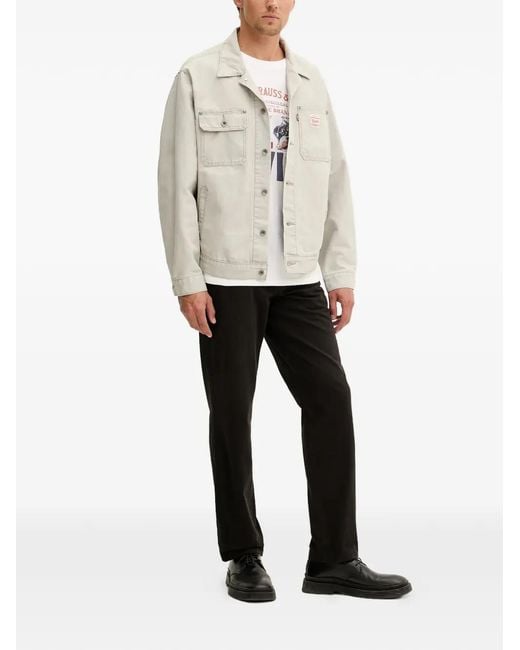 Levi's Gray Patch-Pocket Jacket for men