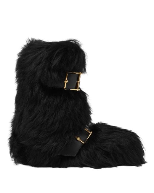 メンズ Versace Bastion シアリングブーツ Black