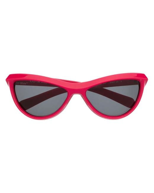Off-White c/o Virgil Abloh Red Atlanta Cat-Eye Sunglasses