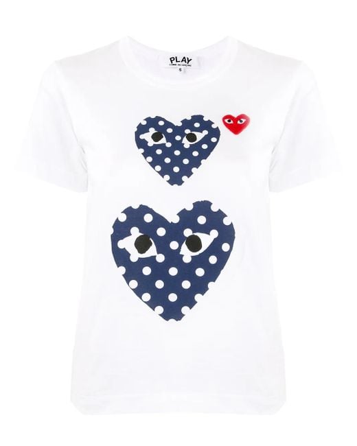 COMME DES GARÇONS PLAY White T-shirt