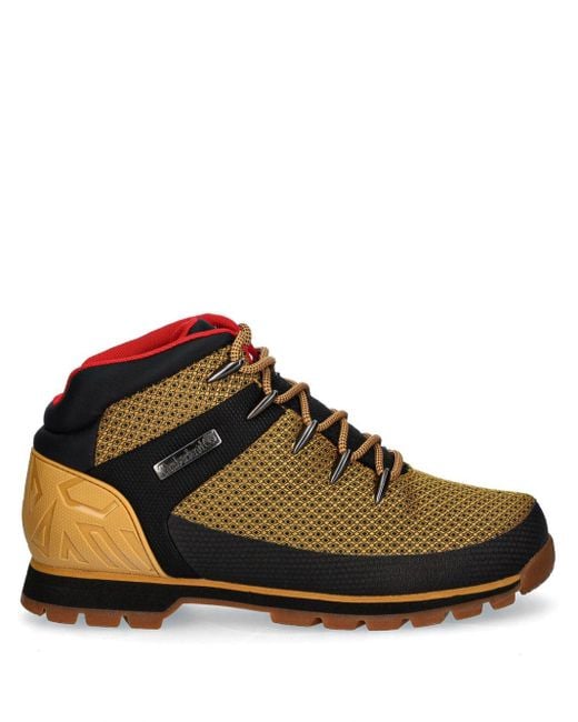 Timberland Brown Mid Euro Sprint Boots for men