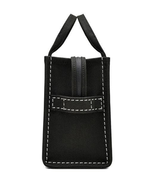 Marc Jacobs Black The Tote Bag Cargo Canvas Tote Bag