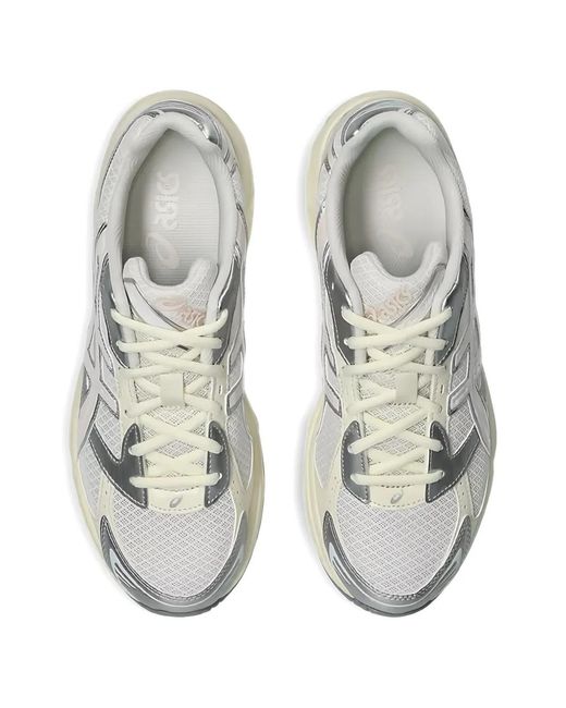 Asics White Gel-1130 Lace-Up Sneakers