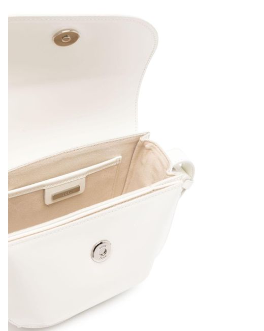 OSOI White Cubby Calf-leather Shoulder Bag