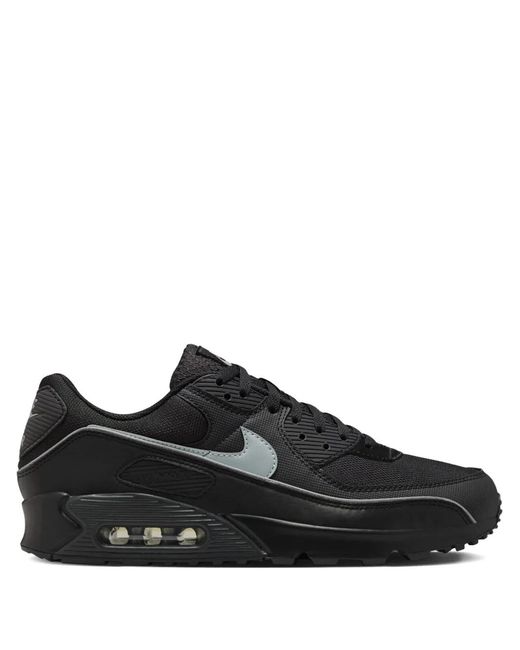 Nike Black Air Max 90 Premium Sneakers for men