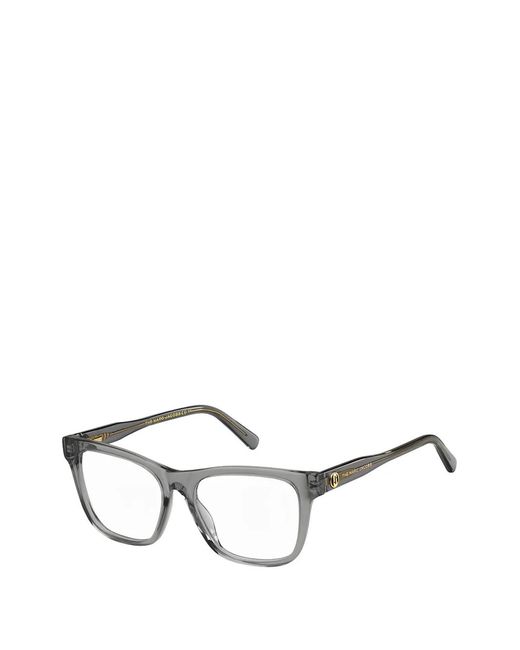 Marc Jacobs Gray Square-Frame Glasses