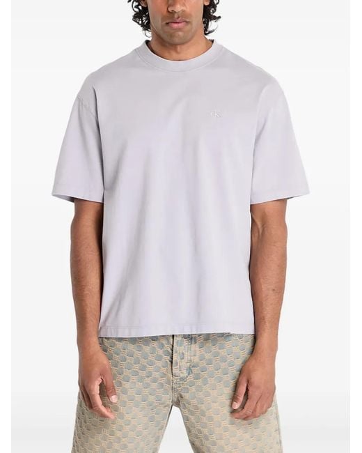 Calvin Klein White Washed T-Shirt for men