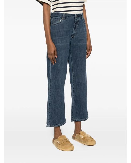 Private 0204 Blue Buttoned Jeans