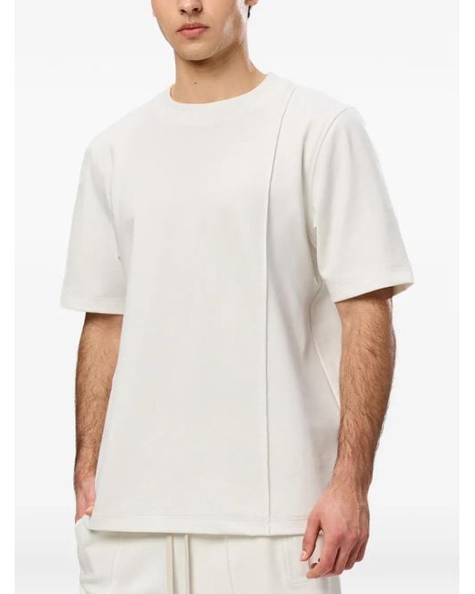 Hamza White Khan V2 Short-Sleeved T-Shirt for men