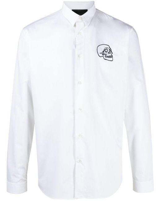 philipp plein long sleeve shirts