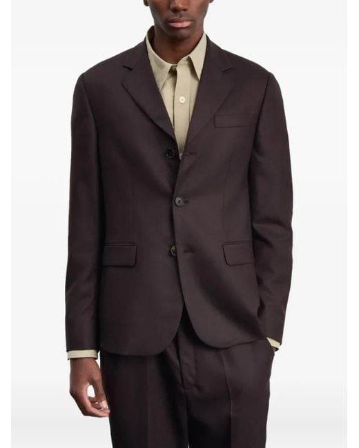 Another Aspect Black 1.0 Single-Breasted Blazer for men