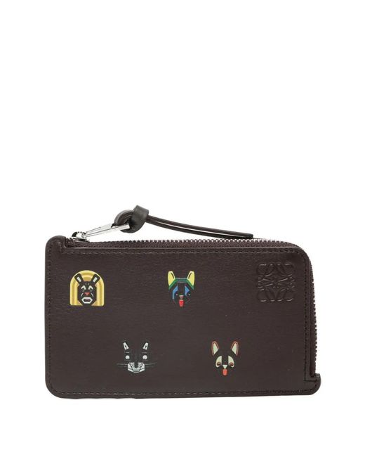Porte-Cartes Chat X Louis Wain Loewe pour homme en coloris Black
