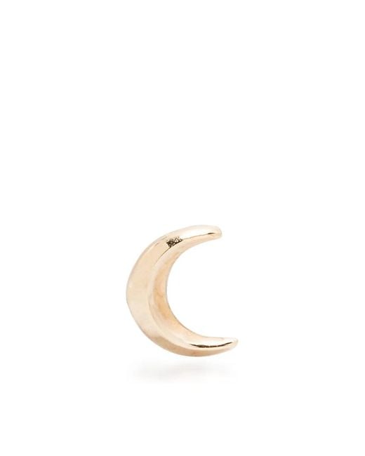 Maria Black White 14Kt Murky Blaze Piercing Single Earring