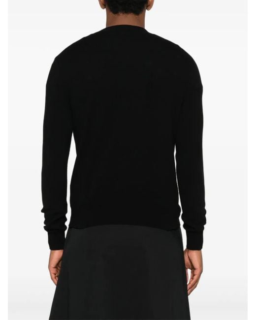 COMME DES GARÇONS PLAY Black Heart-Logo Cardigan