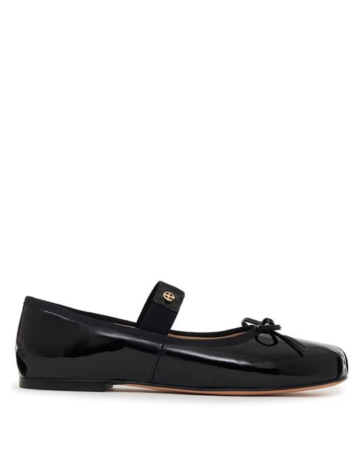 Anine Bing Black Jolie Ballerina Shoes