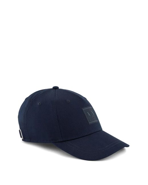 ARMANI EXCHANGE ロゴ キャップ Blue