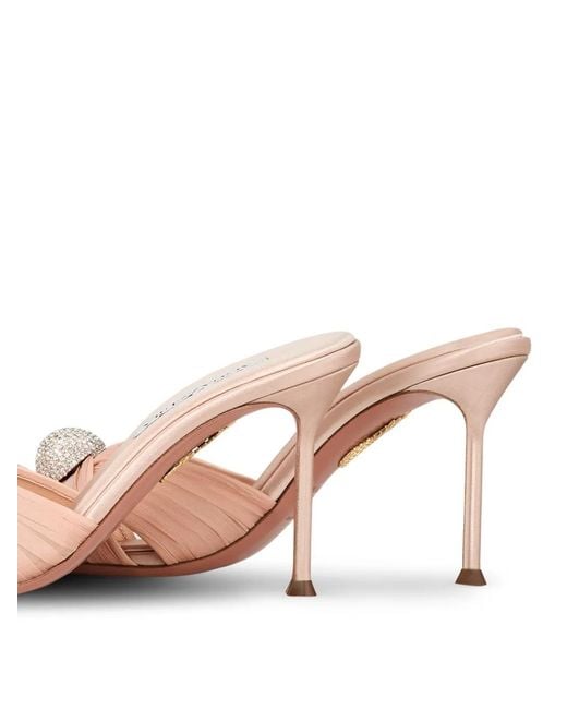 Aquazzura Natural Sandales Mystery 85 Mm