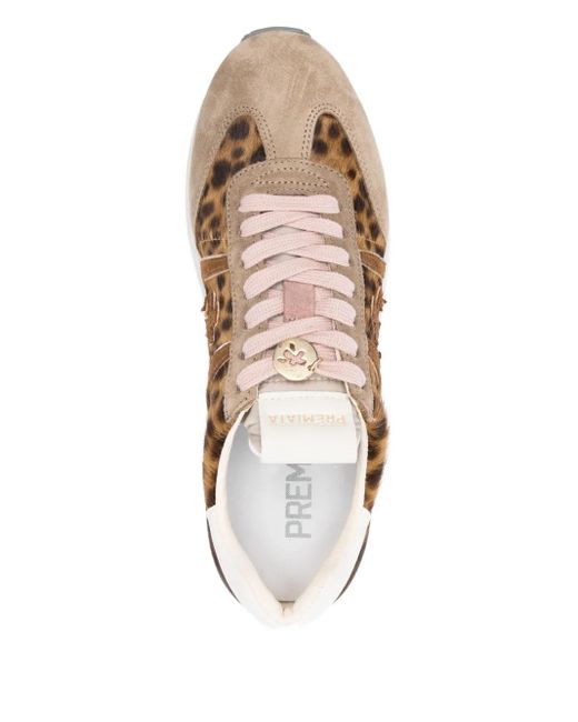 Premiata Brown Beth 7741 Platform Sneakers
