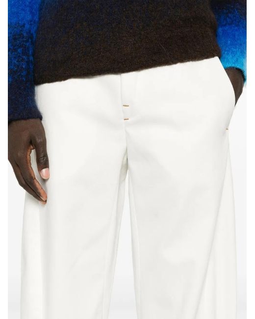 メンズ Jacquemus テーパードジーンズ White