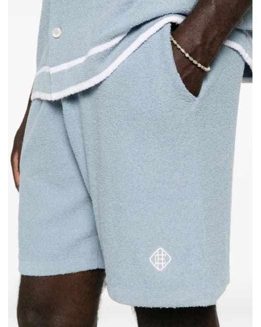 CHE Blue Armas Drawstring Shorts for men