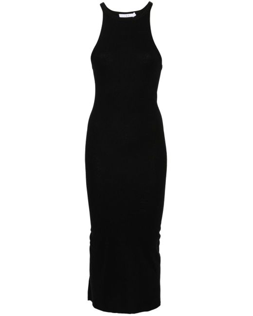 IRO Black Palomo Midi Dress