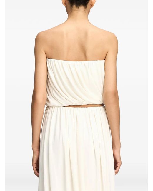 Cinq À Sept White Haut-Bustier Calden
