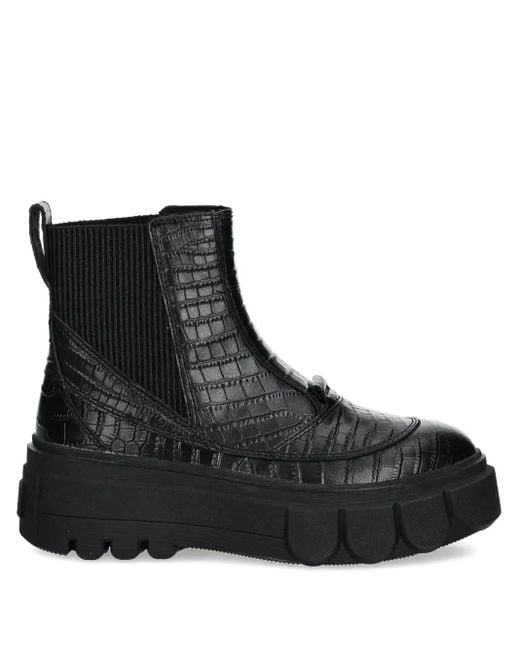 Sorel Black Caribou X Chelsea Boots