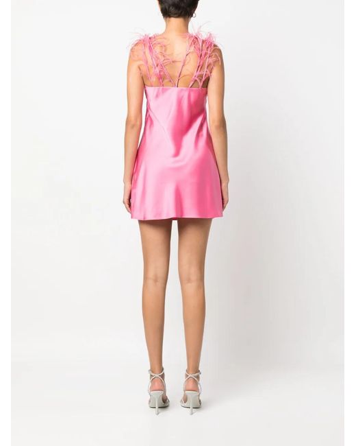 Cult Gaia Pink 'karosi' Slip Dress