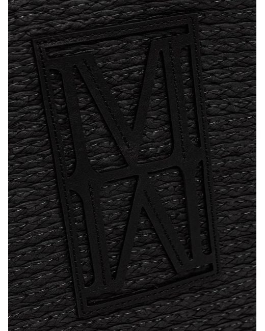 Marc O' Polo Black Large Logo-Patch Tote Bag