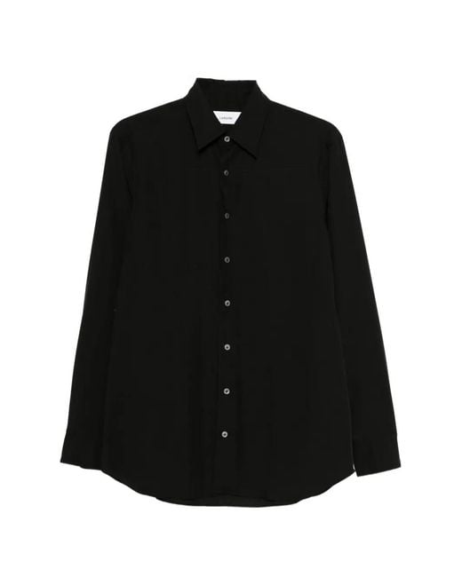Lardini Black Button-Up Shirt for men
