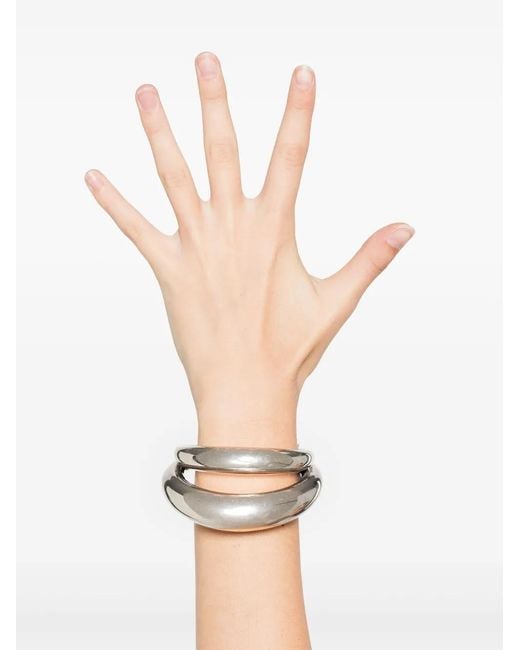 Panconesi White Blow-Up Cuff