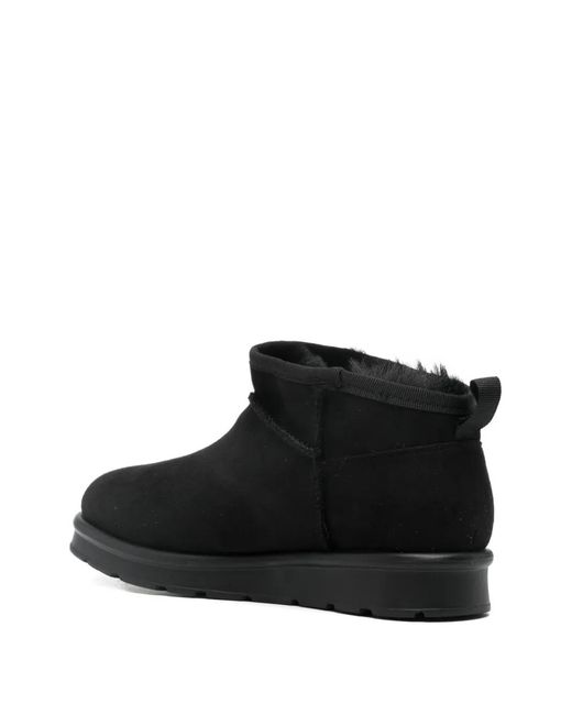 Love Moschino Black Pull Tab Boots