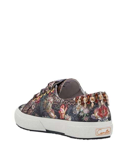 Camilla White X Superga 2750 Cotton Sneakers