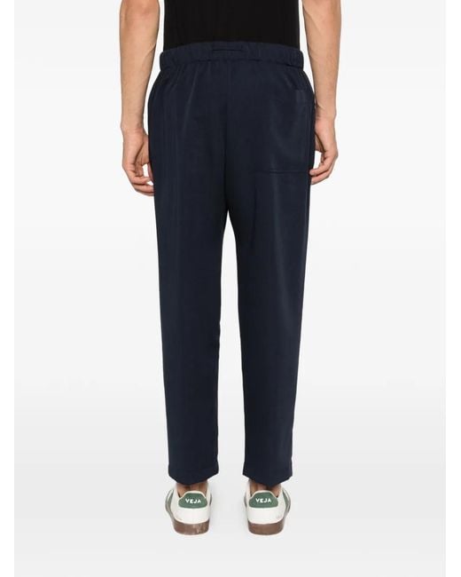 Imperial Blue Drawstring-Waist Trousers for men
