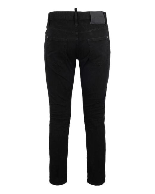 DSquared² Black Teddy Jeans
