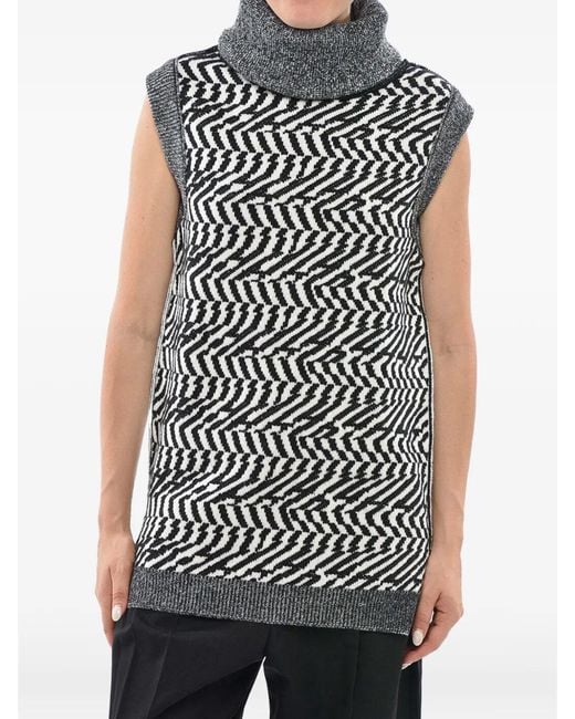 Stella McCartney Black Turtleneck Vest