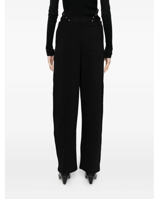 JNBY Black Loose-Fit Trousers