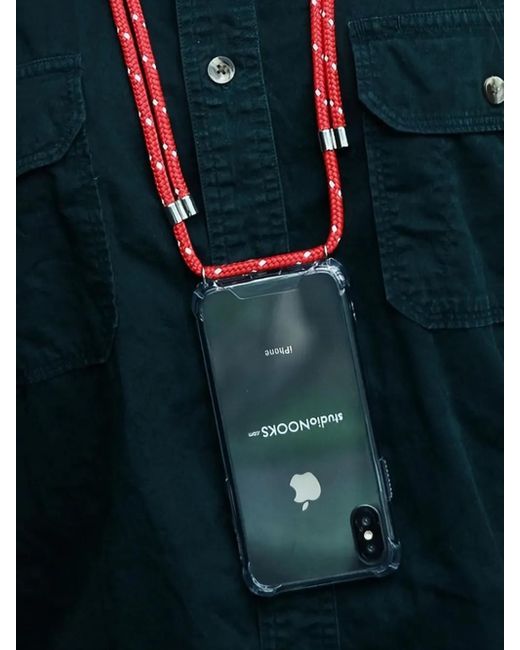 Studio Noos White Rope-Neck Phone Case