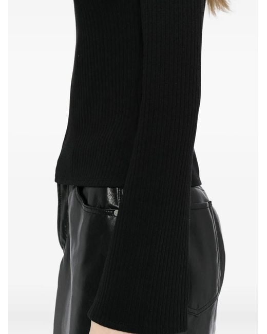 Reformation Black Miller Top