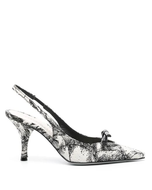 Roberto Festa Metallic 80Mm Marigol Pumps