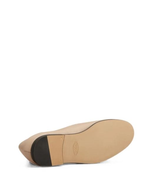 Tod's Natural Loafers