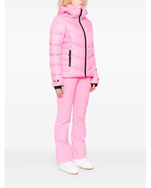 Bogner Fire + Ice Pink Puffer Ski Jacket