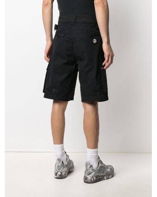Diesel P Cyan Short Cargo Shorts In Schwarz Fur Herren Lyst