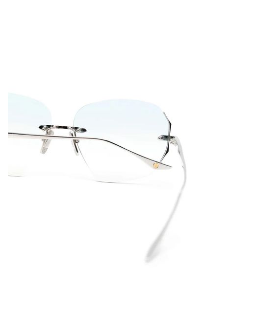 Dita Eyewear White Dahlvin Glasses Frame
