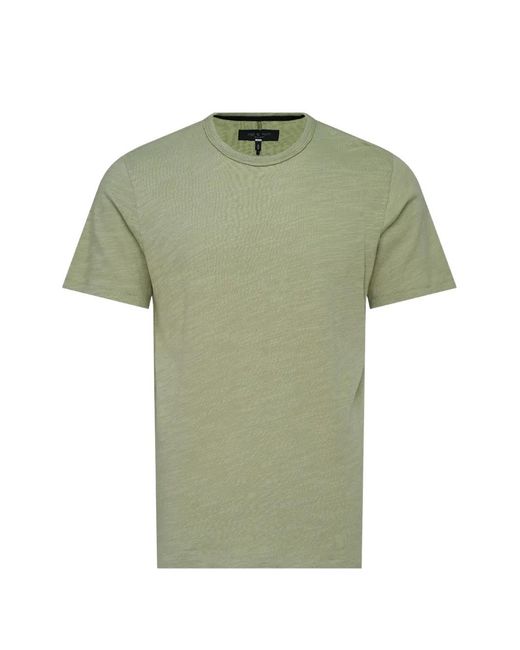 Camiseta Flame Rag & Bone de hombre de color Green