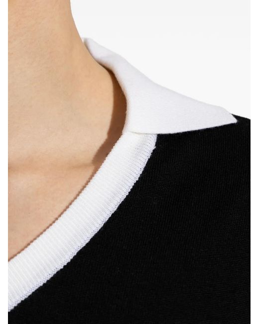 Moschino Black Smiley-Print Sweater for men